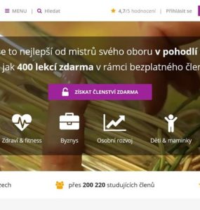 Screen webu Kurzyproradost.cz