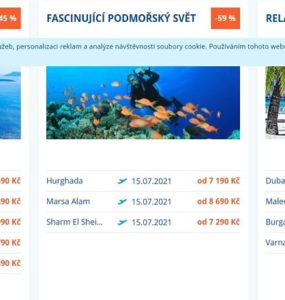 Ukázka: Last minute Blue Style